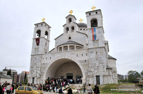 Црна Гора - српски храм у Подгорици