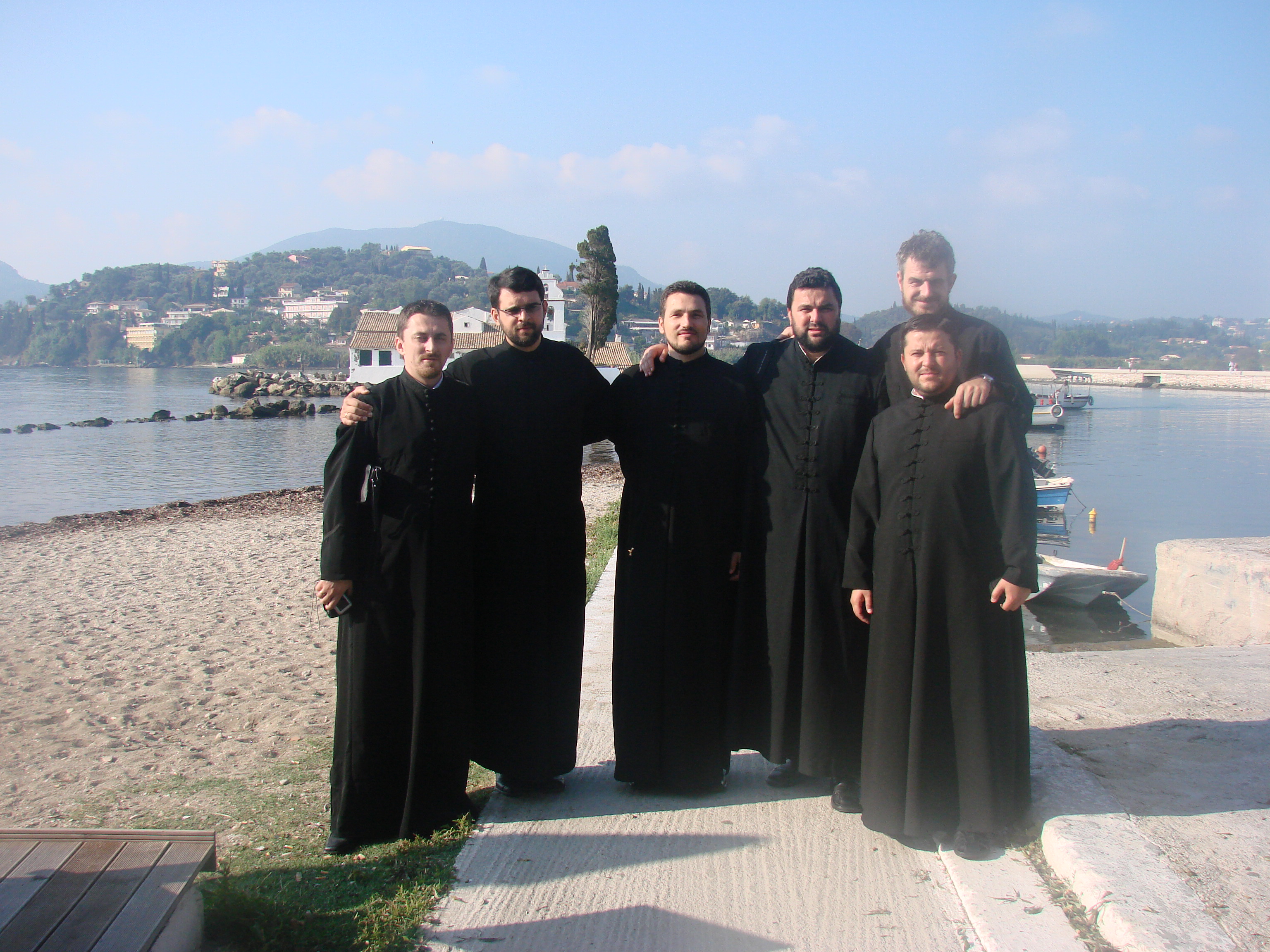 Свештеници на Крфу - септембар 2009. године Господње