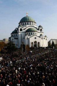 Гдје Синан Паша ватру запали, слава Светог Саве изниче...